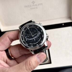 Đồng Hồ Patek Philippe Grand Complications Sky Moon Celestial 5102 Mặt Đen Replica 44mm