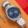 Đồng Hồ Omega Seamaster Aqua Terra 150M Summber Blue Mặt Xanh Dương Dây Thép Rep 1:1 41mm