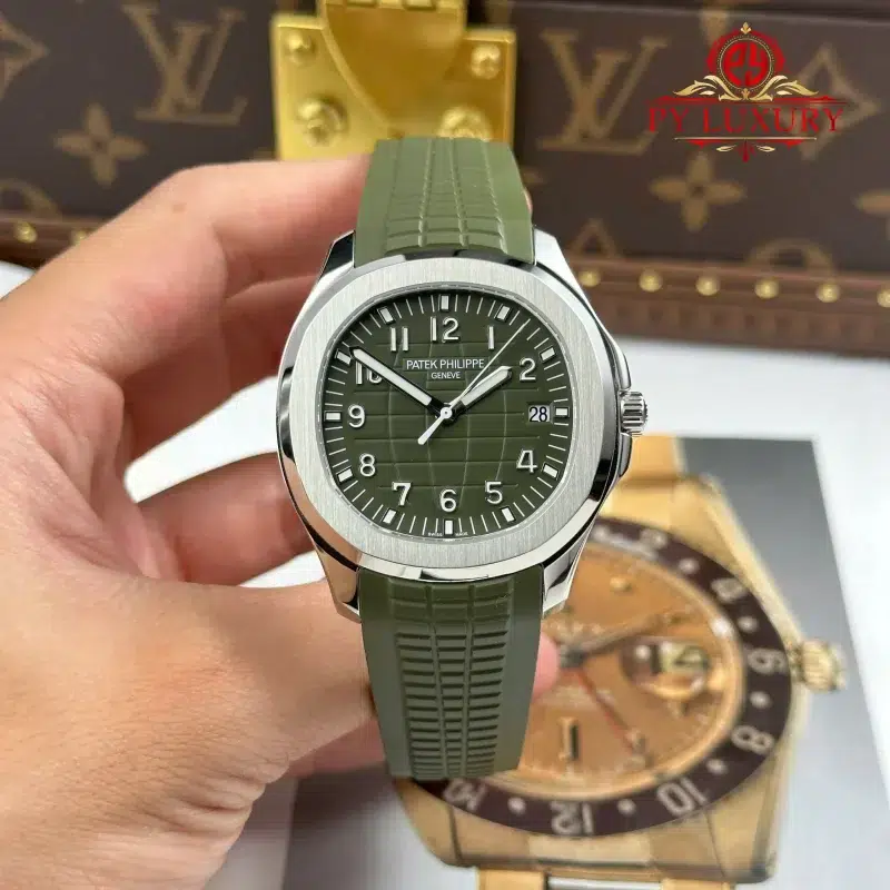Patek Philippe Aquanaut 5168G-010 Khaki Olive Green Best Replica 1:1 BBF