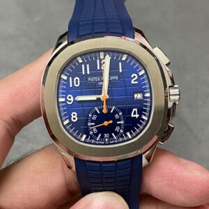 Patek Philippe Aquanaut 5968G Chronograph Blue Dial Replica 42.2mm