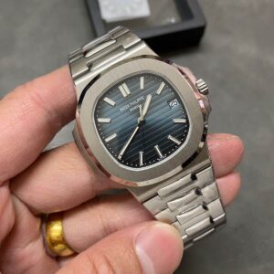 Patek Philippe Nautilus 5711/1A-010 Custom Blue Dial, Hands, Movement 1:1 Super Clone 40mm