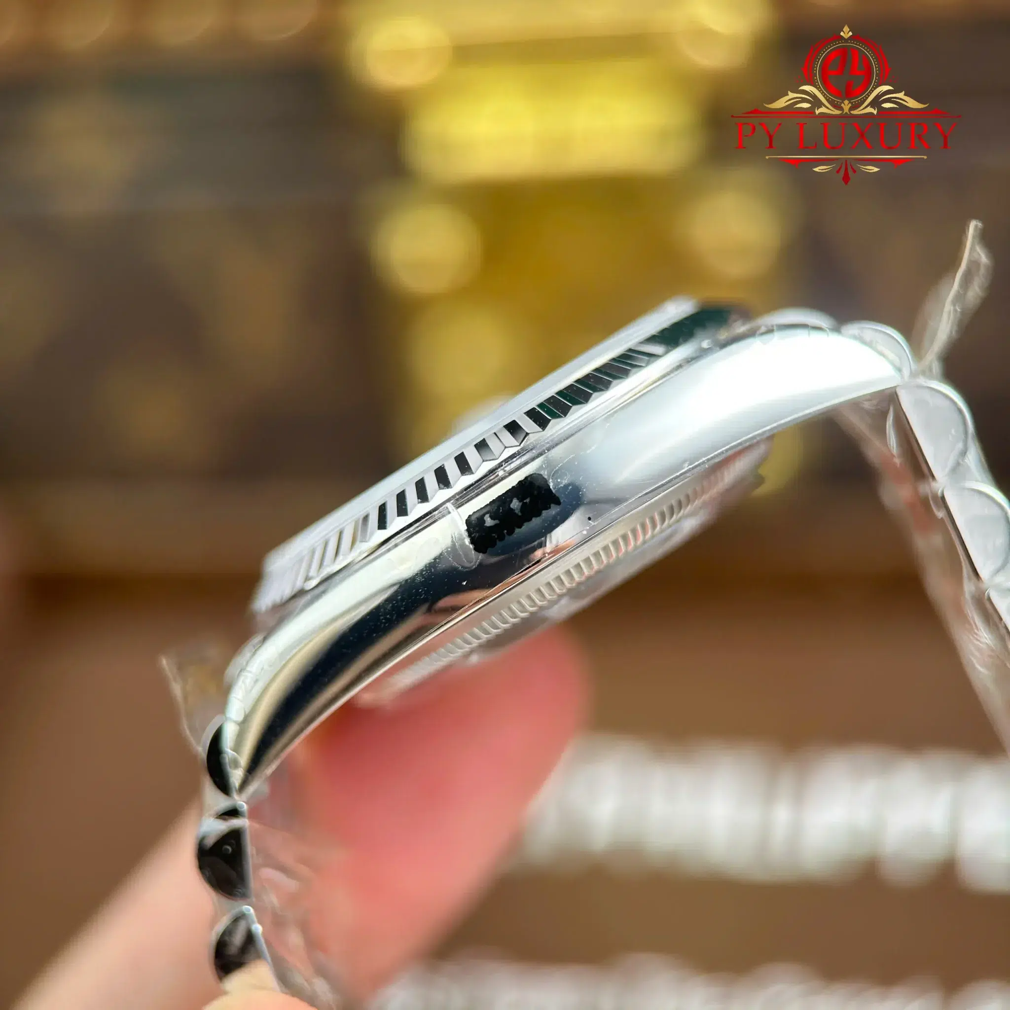 Rolex Datejust 126234 Blue Fluted-Motif Diamond Dial Jubilee Bracelet - 5