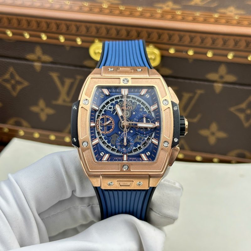 Hublot Spirit of Big Bang King Gold Blue Best Replica