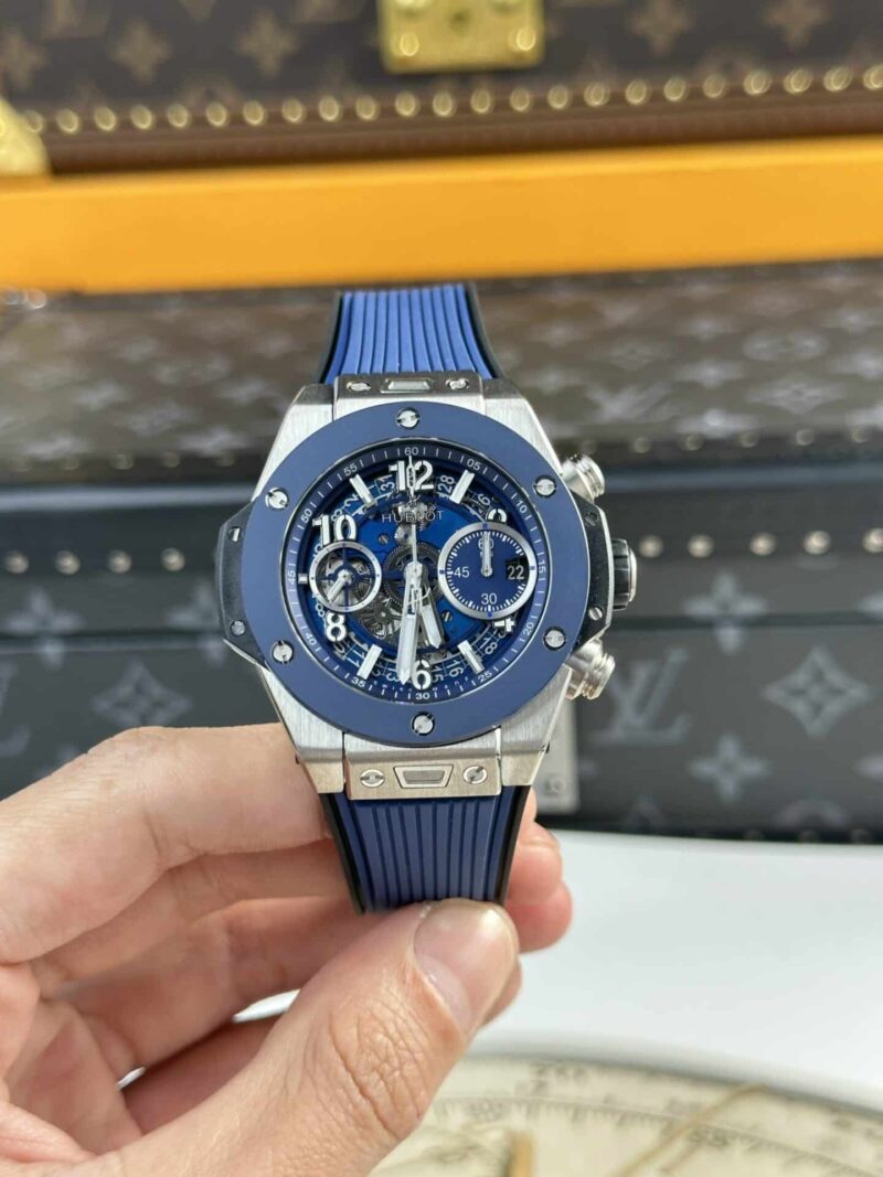 Hublot Big Bang Unico Titanium Blue Ceramic Super Clone 42mm