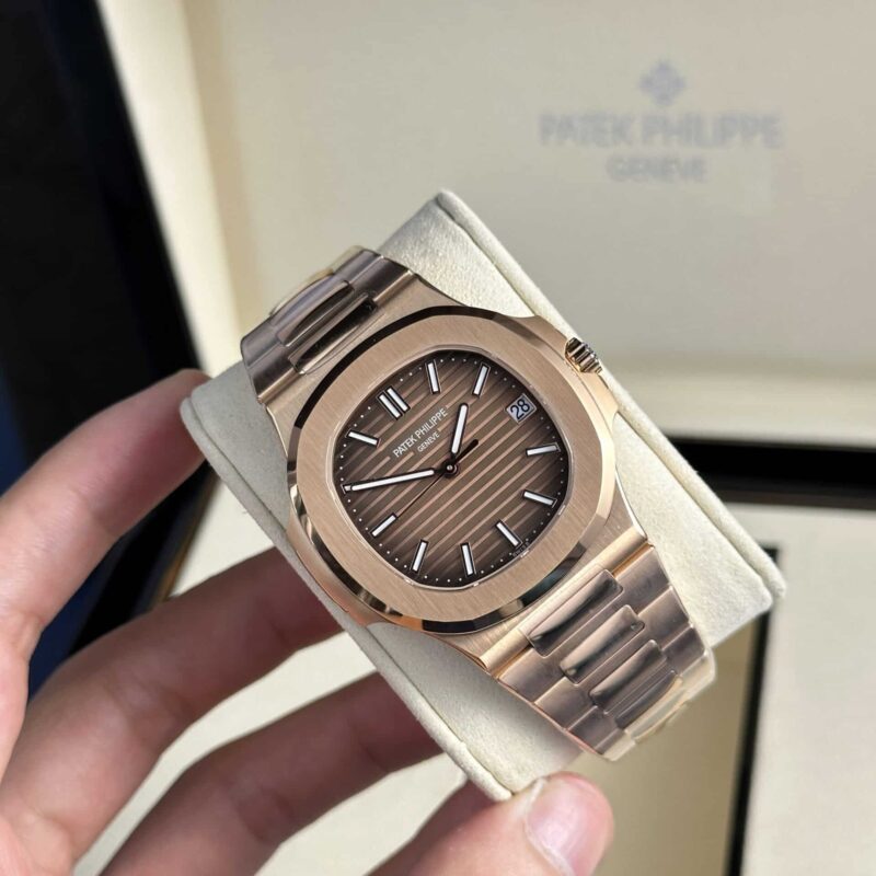 Patek Philippe Nautilus 5711/1R-001 Rose Gold Brown Dial