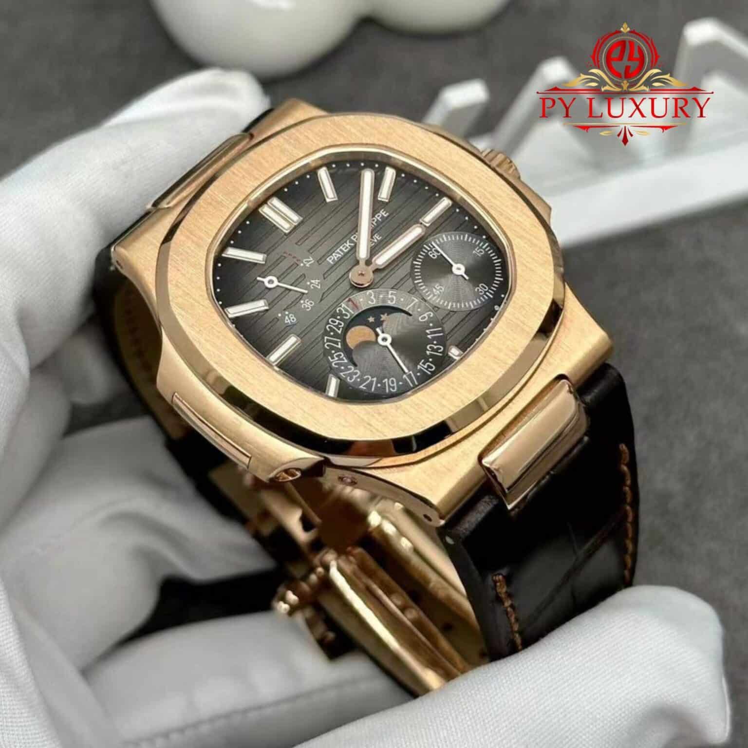 Patek Philippe Nautilus 5712R-001 18K Solid Rose Gold 40mm