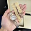 Patek Philippe Nautilus 7010/1R Rose Gold White Dial Diamond