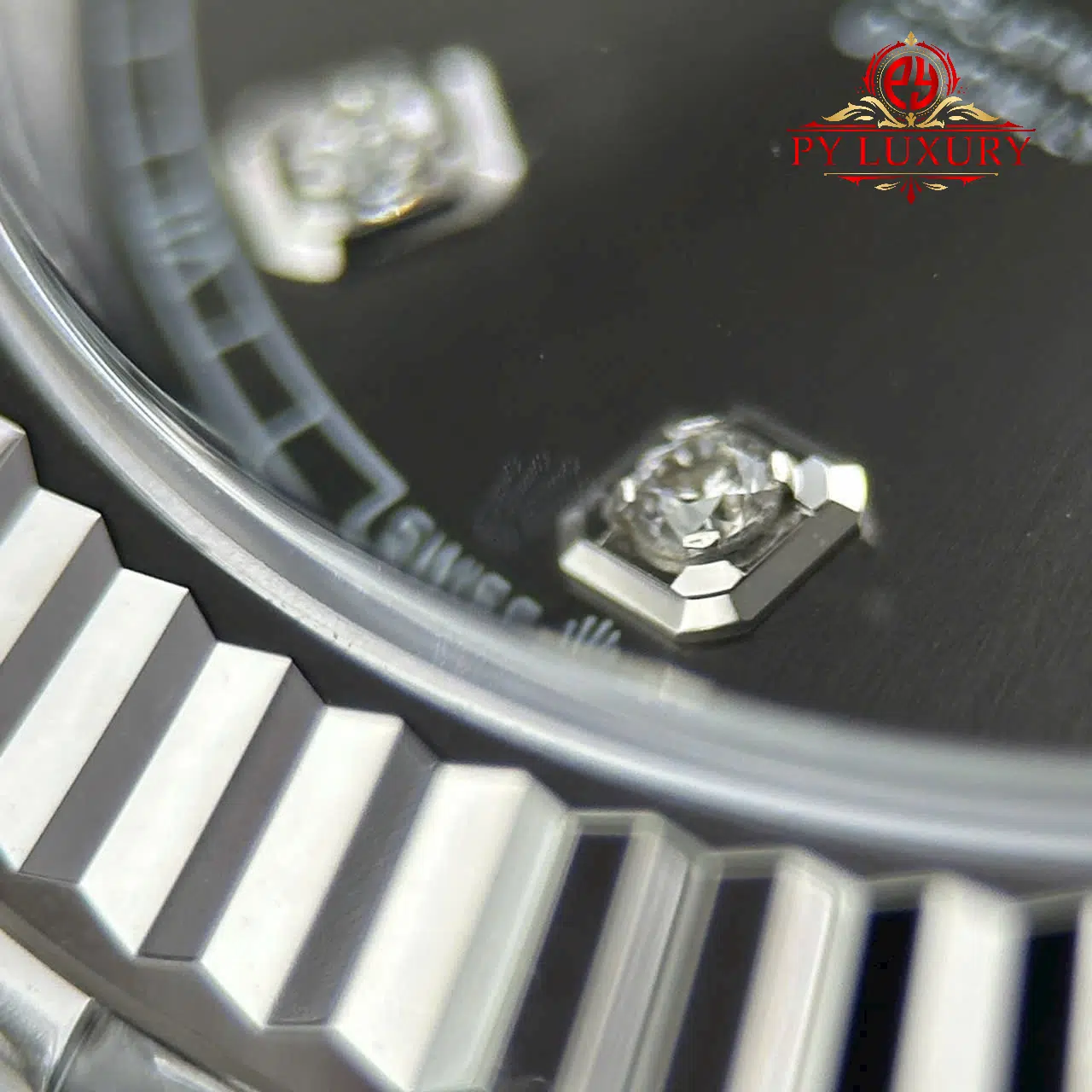 Rolex Datejust 126334 Grey Diamond Dial Jubilee Bracelet Best Replica - 8