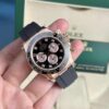 Rolex Daytona 126515LN-0004 Rose Gold Bright Black & Sundust Diamond Dial Oysterflex 142g Super Clone 40mm