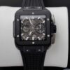 Đồng Hồ Hublot Square Bang Unico Black Magic Vỏ Gốm Đen Rep 1:1 BBF 42mm