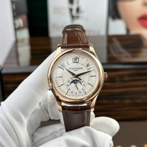 Patek Philippe Complications 5205R-001 Rose Gold White Dial