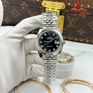 Rolex Datejust 126334 Black Diamond Dial Jubilee Bracelet 1:1 Best Replica VSF