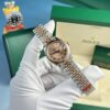 Đồng Hồ Nữ Rolex Datejust 278271-0006 Demi Vàng Hồng Mặt Số Màu Hoa Hồng Replica 31mm