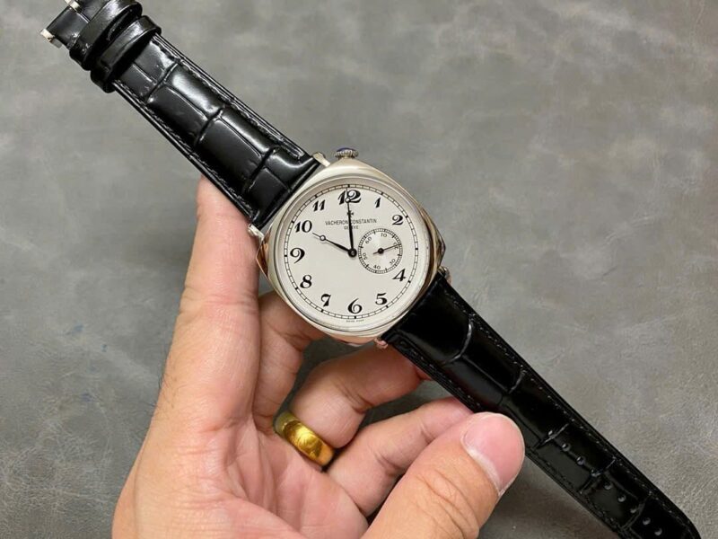 Đồng Hồ Vacheron Constantin Historiques American 1921 Mặt Trắng Dây Da Replica AIF 40mm