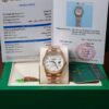 Rolex Day-Date 228235 18K Gold Wrapped MOP Dial Baguette Moissanite Numerals GMF V3 40mm