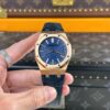 Audemars Piguet Royal Oak 15510OR 50th Anniversary Blue Dial Leather Best Replica APSF 41mm