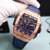 Hublot Spirit of Big Bang King Gold Blue Rose Gold Best Replica BBF 42mm