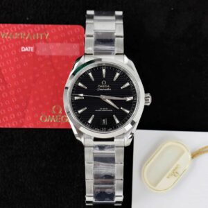 Omega Seamaster Aqua Terra Co-Axial Master Chronometer Black Dial Best Replica VSF 41mm