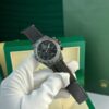 Rolex Daytona DiW Carbon Black Dial Red Stitching Strap Best Edition Noob Factory 40mm