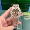 Audemars Piguet Royal Oak Chronograph 26331OR Rose Gold Brown Dial Replica IPF 41mm