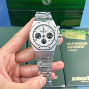 Đồng Hồ Audemars Piguet Royal Oak Chronograph 26331ST White Dial Replica IPF 41mm