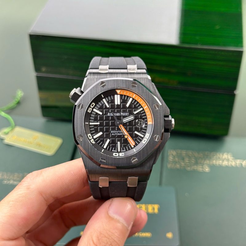 Audemars Piguet Royal Oak Offshore Diver 15707CE Black Dial Black Ceramic