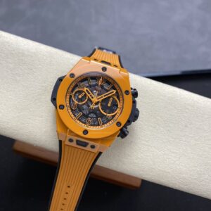 Đồng Hồ Hublot Big Bang Unico Orange Ceramic Chronograph Vỏ Gốm Màu Cam Rep1:1 BBF 42mm