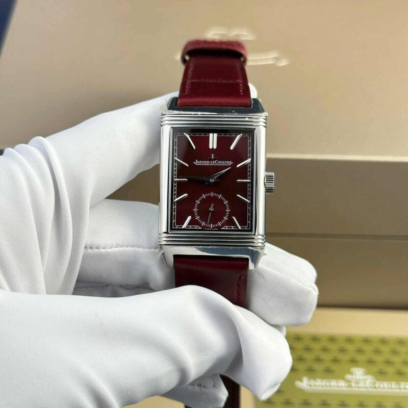 Đồng Hồ Jaeger-LeCoultre Reverso Tribute Monoface Small Seconds Q397846J Mặt Đỏ Tía