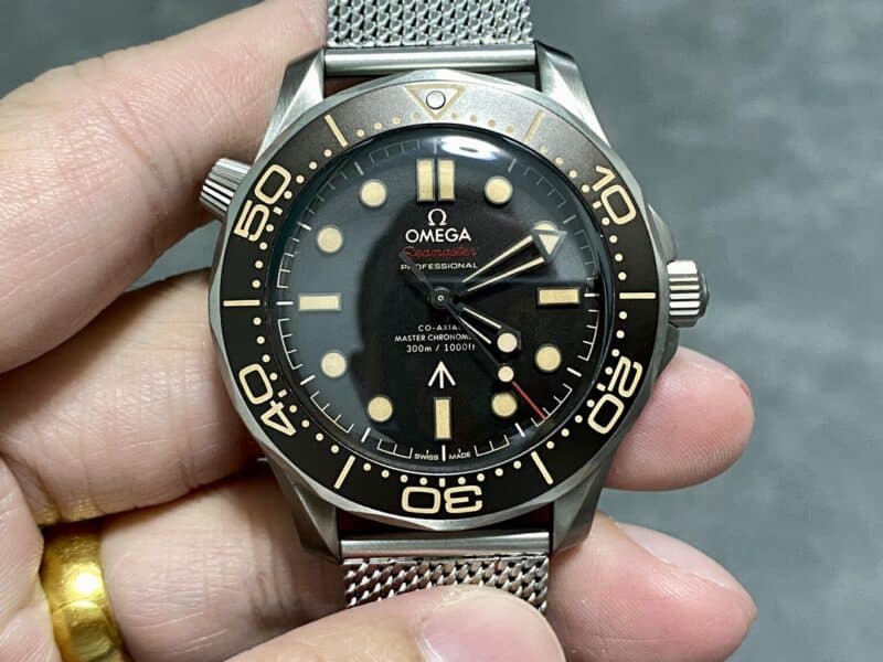 Omega Seamaster James Bond 007 No Time To Die Titanium Best Replica VSF 42mm