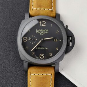 Panerai Luminor GMT Ceramica 1950 3 Days Black Dial PAM441 1:1 Best Replica VSF 44mm