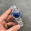 Rolex Day-Date 128239-0069 White Gold Bright Blue Diamond-set Dial 158g Best Replica QF 36mm