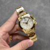 Rolex Daytona 126508-0001 Yellow Gold White Dial 180g Top Quality Replica QF 40mm