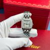 Cartier Panthère Steel Ladies MOP Dial Diamond Bezel Best Replica