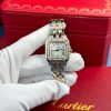 Cartier Panthère Two Tone Rose Gold MOP Dial Diamond Bezel Best Replica