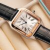 Cartier Santos Dumont CRW2SA0011 Two Tone Silver Dial