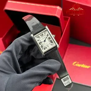 Cartier Tank Must WSTA0040 Extra Large Silver Dial Best Replica AF 31mm x 41mm