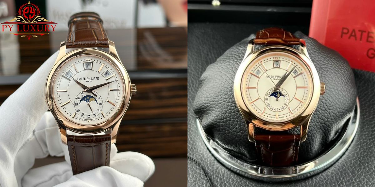 Comparison of a high-quality 1:1 replica watch and a cheap knockoff version