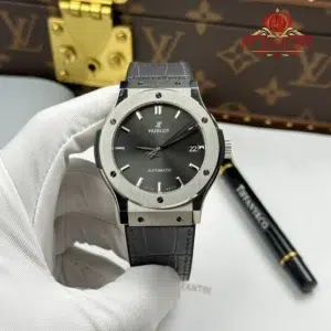 Đồng Hồ Nam Hublot Classic Fusion Titanium Mặt Xám Replica 1:1 JJZ 45mm