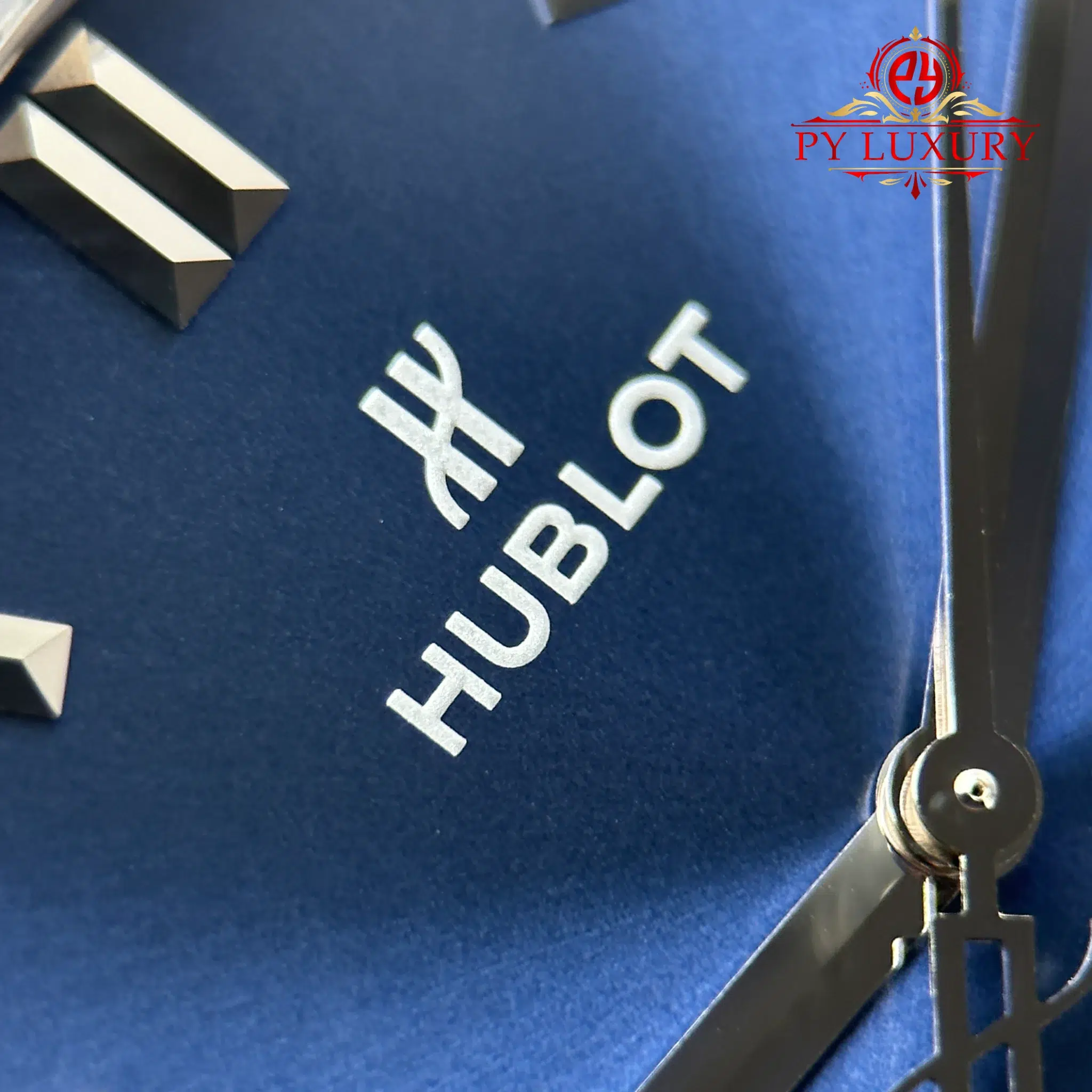 Hublot Classic Fusion Titanium Navy Blue Dial 1 1 Best Replica 45mm JJZ - 6