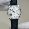 IWC Portugieser IW501702 Silver Dial Blue Arabic Numerals Leather Strap