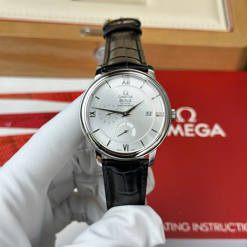 Omega De Ville Prestige Power Reserve Silver Dial 424.13.40.21.02.005