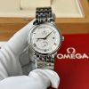 Omega De Ville Prestige Power Reserve Silver Dial Steel Bracelet Best Replica