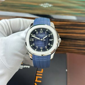 Patek Philippe Aquanaut 5168G-010 Blue Dial Modified Full Option Super Clone Best Replica