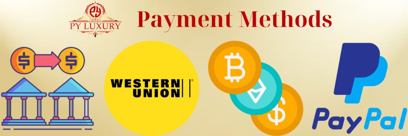 Py-Luxury payment methods