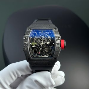 Richard Mille RM35-02 Rafael Nadal Black Carbon TPT Swiss Replica