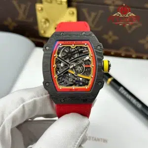 Richard Mille RM67-02 Alexander Zverev Carbon NTPT Extra Flat 1:1 Super Clone 38.7 x 47.52mm