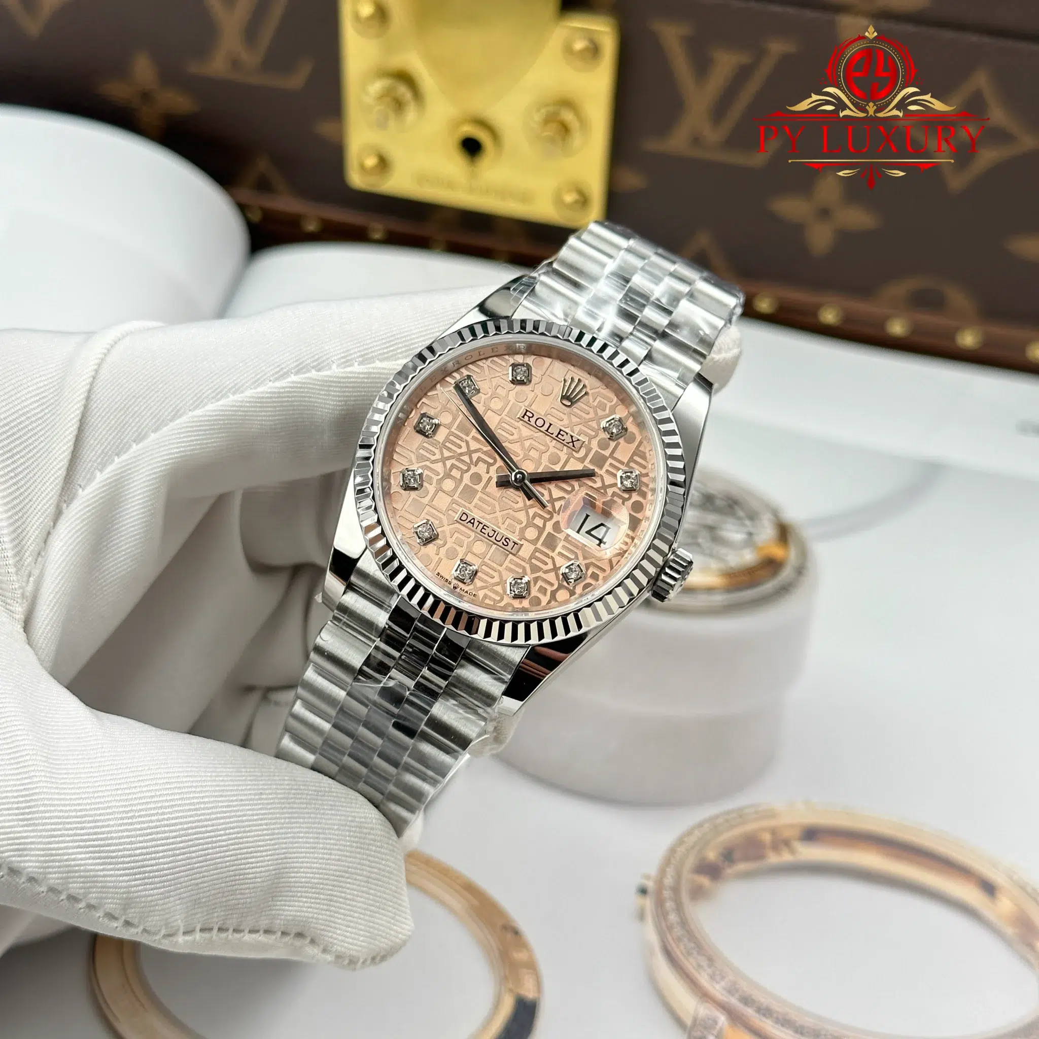 Rolex Datejust 116234-0023 Computer Sundust Dial Jubilee Best Replica ARF - 3