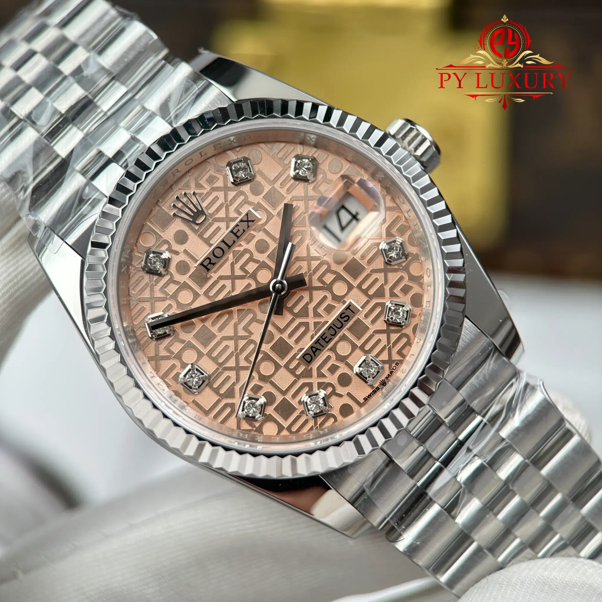 Rolex Datejust 116234-0023 Computer Sundust Dial Jubilee Best Replica ARF - 4