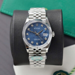 Rolex Datejust 116234-0123 Blue Computer Dial Jubilee 1:1 Replica Clean Factory 36mm