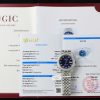 Rolex Datejust 41 Blue Diamond Dial Jubilee Iced Out Moissanite Best Replica 41mm